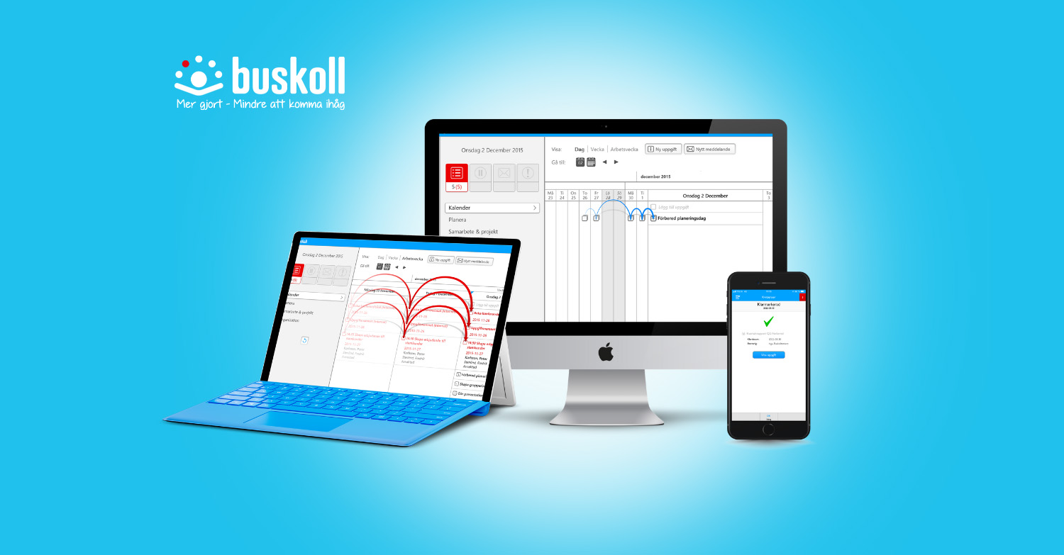 Use Buskoll on all devices!